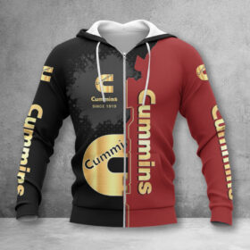 Hoodie zippée Cummins