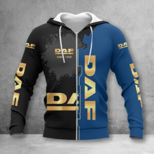 Hoodie zippée DAF Trucks