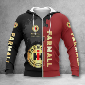 Hoodie zippée Farmall