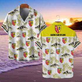 Chemise hawaïenne RC Lens