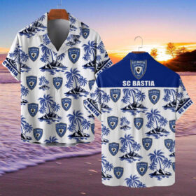 Chemise hawaïenne SC Bastia