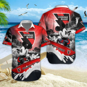 Chemise hawaïenne Oyonnax Rugby