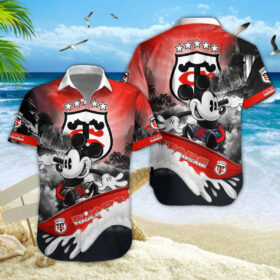 Chemise hawaïenne Stade Toulousain