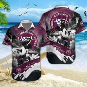 Chemise hawaïenne Union Bordeaux Begles