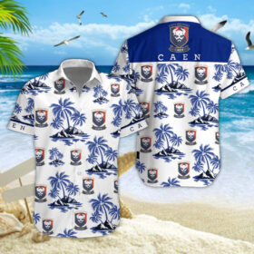 Chemise hawaïenne Stade Malherbe Caen