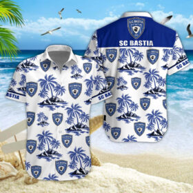 Chemise hawaïenne SC Bastia