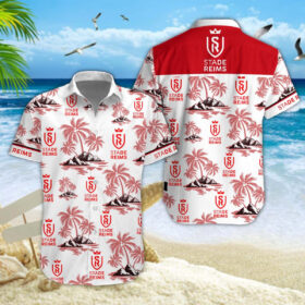 Chemise hawaïenne Stade de Reims