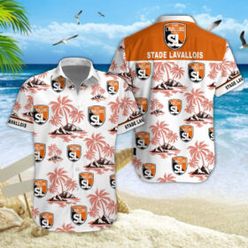 Chemise hawaïenne Stade Lavallois MFC