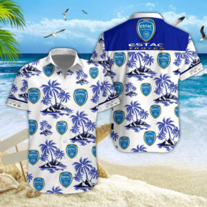 Chemise hawaïenne ESTAC Troyes
