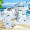 Chemise hawaïenne Racing 92