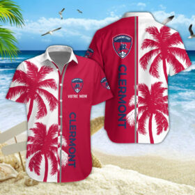 Chemise hawaïenne Clermont Foot 63