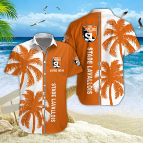 Chemise hawaïenne Stade Lavallois MFC