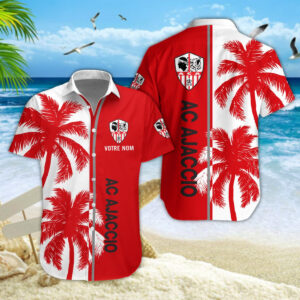 Chemise hawaïenne AC Ajaccio