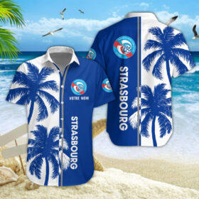 Chemise hawaïenne RC Strasbourg Alsace