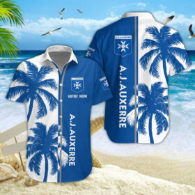 Chemise hawaïenne AJ Auxerre