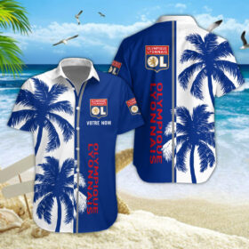 Chemise hawaïenne Olympique Lyonnais