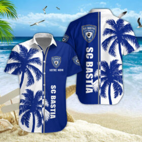 Chemise hawaïenne SC Bastia