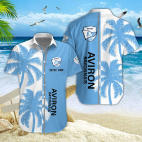 Chemise hawaïenne Aviron Bayonnais