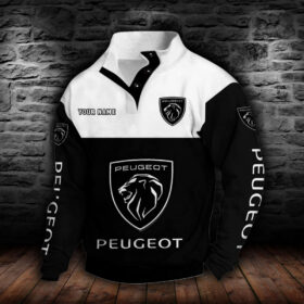 Sweat-shirt à col boutonné Peugeot