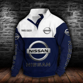 Sweat-shirt à col boutonné Nissan