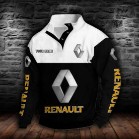 Sweat-shirt à col boutonné Renault