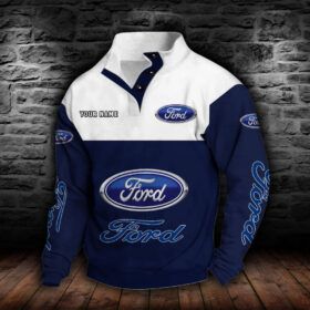 Sweat-shirt à col boutonné Ford