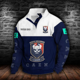 Sweat-shirt à col boutonné Stade Malherbe Caen