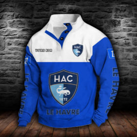 Sweat-shirt à col boutonné Havre Athletic Club