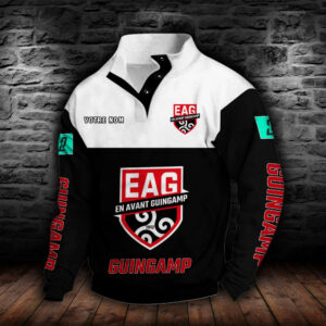 Sweat-shirt à col boutonné En Avant Guingamp