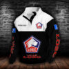 Sweat-shirt à col boutonné LOSC Lille