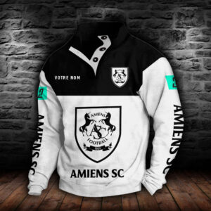 Sweat-shirt à col boutonné Amiens SC