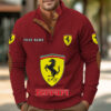 Sweat-shirt pour homme sans capuche Ferrari
