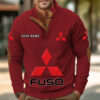 Sweat-shirt pour homme sans capuche Mitsubishi Fuso