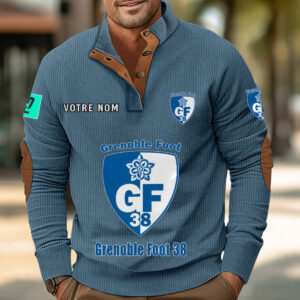 Sweat-shirt pour homme sans capuche Grenoble Foot 38