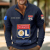 Sweat-shirt pour homme sans capuche Olympique Lyonnais