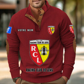 Sweat-shirt pour homme sans capuche Racing Club de Lens