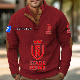 Sweat-shirt pour homme sans capuche Stade de Reims