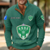 Sweat-shirt pour homme sans capuche AS Saint-Etienne