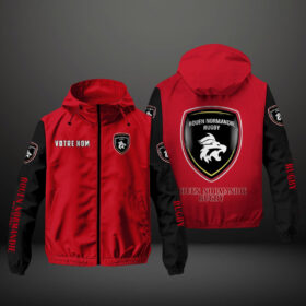 Veste coupe-vent Rouen Normandie Rugby