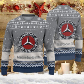 Pull de Noël moche Mercedes-Benz – Ugly Christmas Sweater