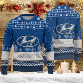 Pull de Noël moche Hyundai – Ugly Christmas Sweater