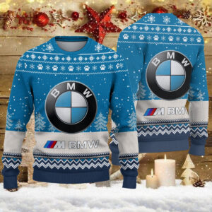 Pull de Noël moche BMW M Car – Ugly Christmas Sweater