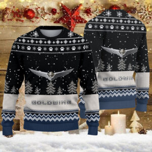 Pull de Noël moche Honda Gold Wing – Ugly Christmas Sweater