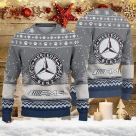 Pull de Noël moche Mercedes-AMG – Ugly Christmas Sweater