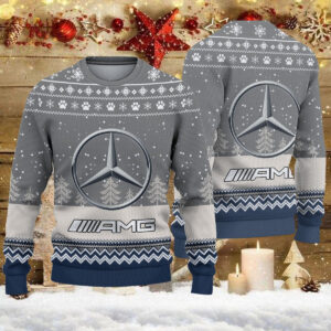 Pull de Noël moche Mercedes-AMG – Ugly Christmas Sweater
