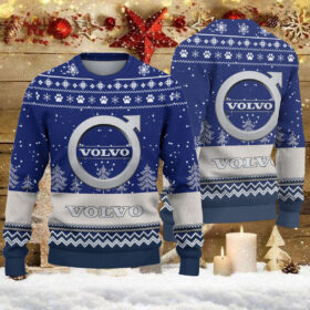 Pull de Noël moche Volvo – Ugly Christmas Sweater