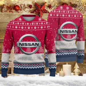 Pull de Noël moche Nissan – Ugly Christmas Sweater