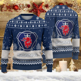Pull de Noël moche Scania – Ugly Christmas Sweater
