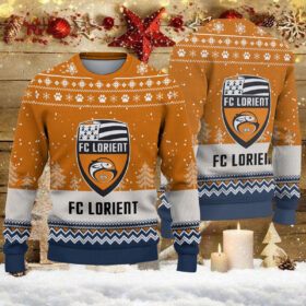 Pull de Noël moche FC Lorient – Ugly Christmas Sweater