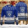 Pull de Noël moche SC Bastia – Ugly Christmas Sweater